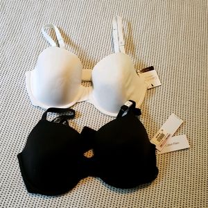 Set of Calvin Kline t shirt bras